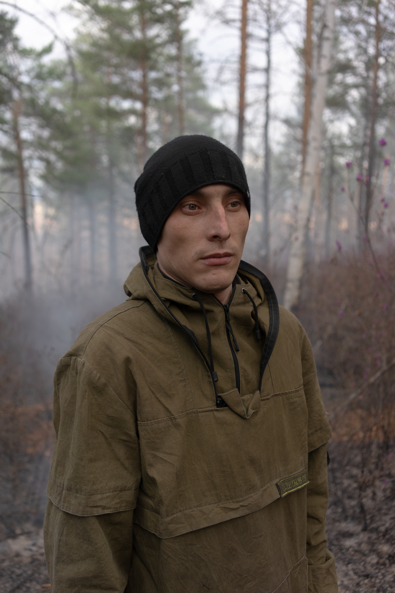 Volunteer firefighter Roman, 28.